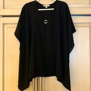 MICHAEL Michael Kors V-neck Poncho